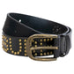Probus Pleasures P26F039 Pleasures Studded Belt BLK Pleasures P26F039 Pleasures Studded Belt BLK BLACK