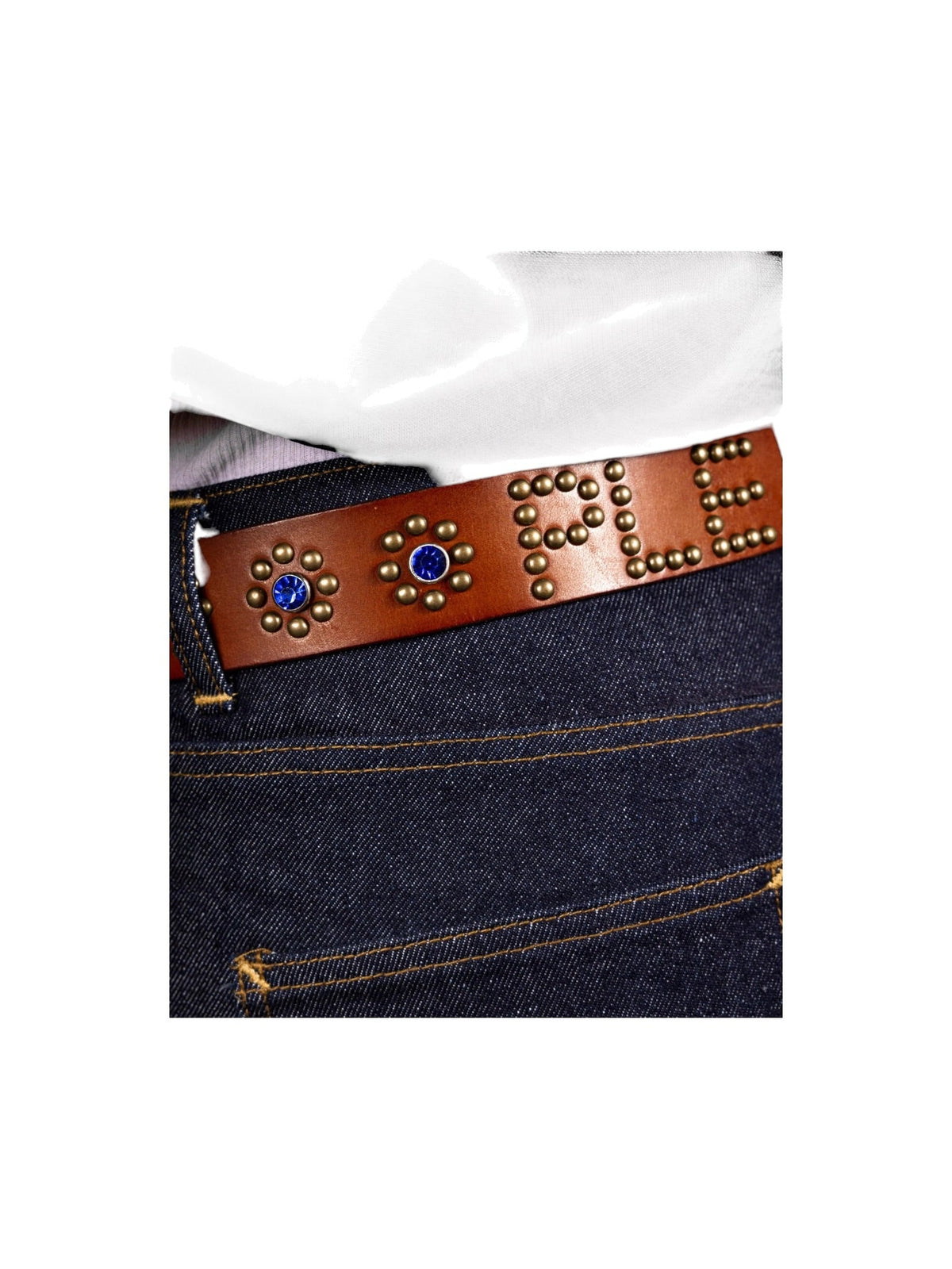 Probus Pleasures P26F039 Pleasures Studded Belt BRN Pleasures P26F039 Pleasures Studded Belt BRN BROWN
