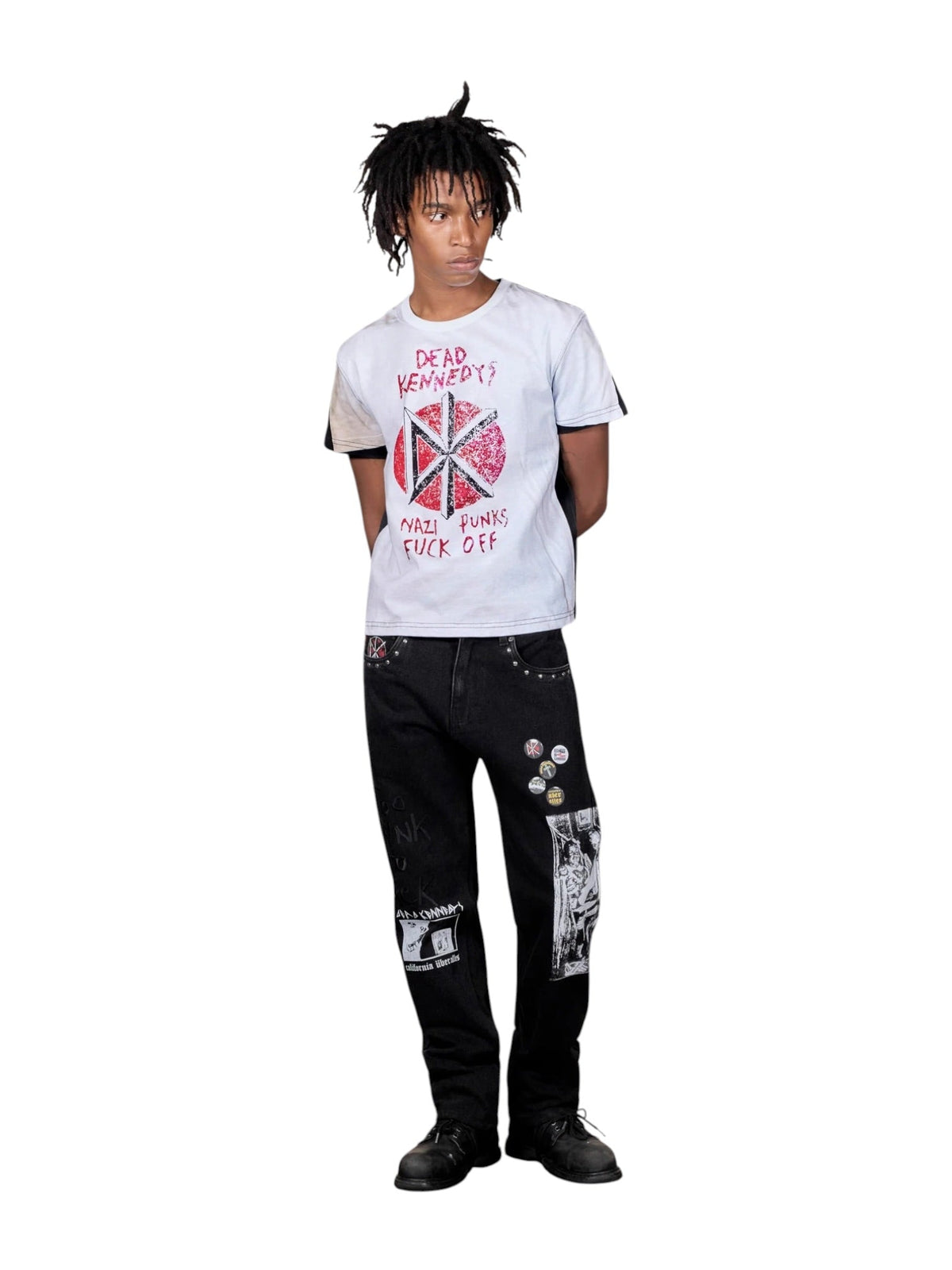 Probus Pleasures P26F041 DIY Straight Leg Pants BLK Pleasures P26F041 DIY Straight Leg Pants BLK BLACK