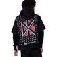 Probus Pleasures P26FDK002 Kennedys Layered Hoodie BLK Pleasures P26FDK002 Kennedys Layered Hoodie BLK BLACK