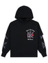 Probus Pleasures P26FDK002 Kennedys Layered Hoodie BLK Pleasures P26FDK002 Kennedys Layered Hoodie BLK BLACK