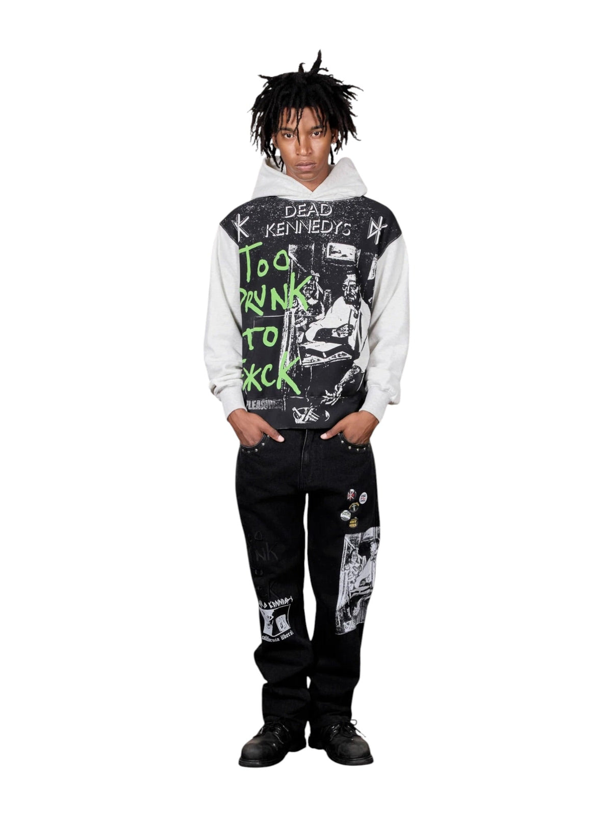 Probus Pleasures P26FDK003 TDTF Hoodie ASH Pleasures P26FDK003 TDTF Hoodie ASH ASH