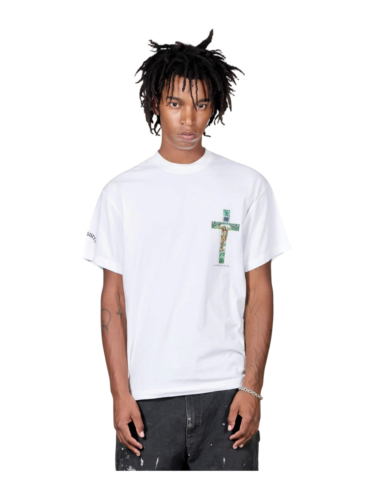 Probus Pleasures P26FDK008 Trust Tee White Pleasures P26FDK008 Trust Tee White WHITE