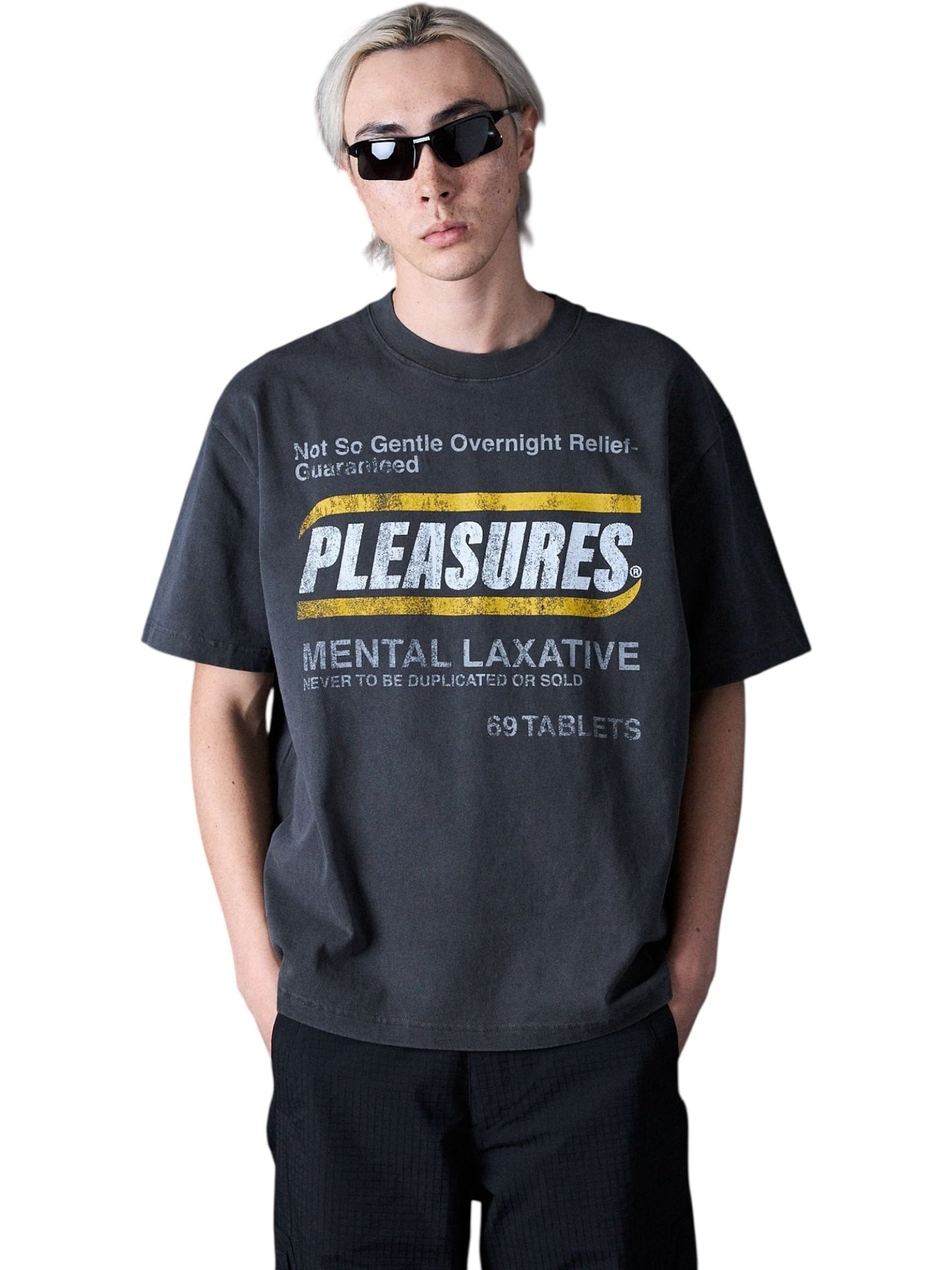 Pleasures Relief Heavyweight  Shirt Faded Black