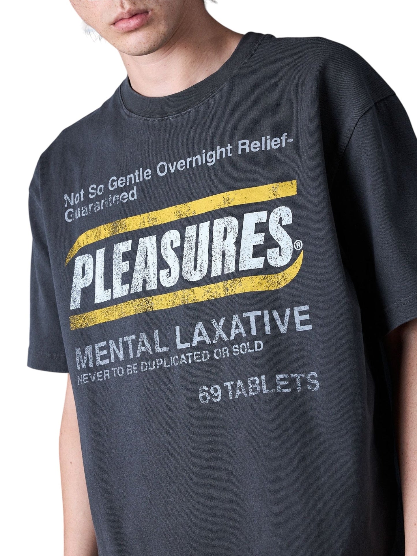 Pleasures Relief Heavyweight  Shirt Faded Black