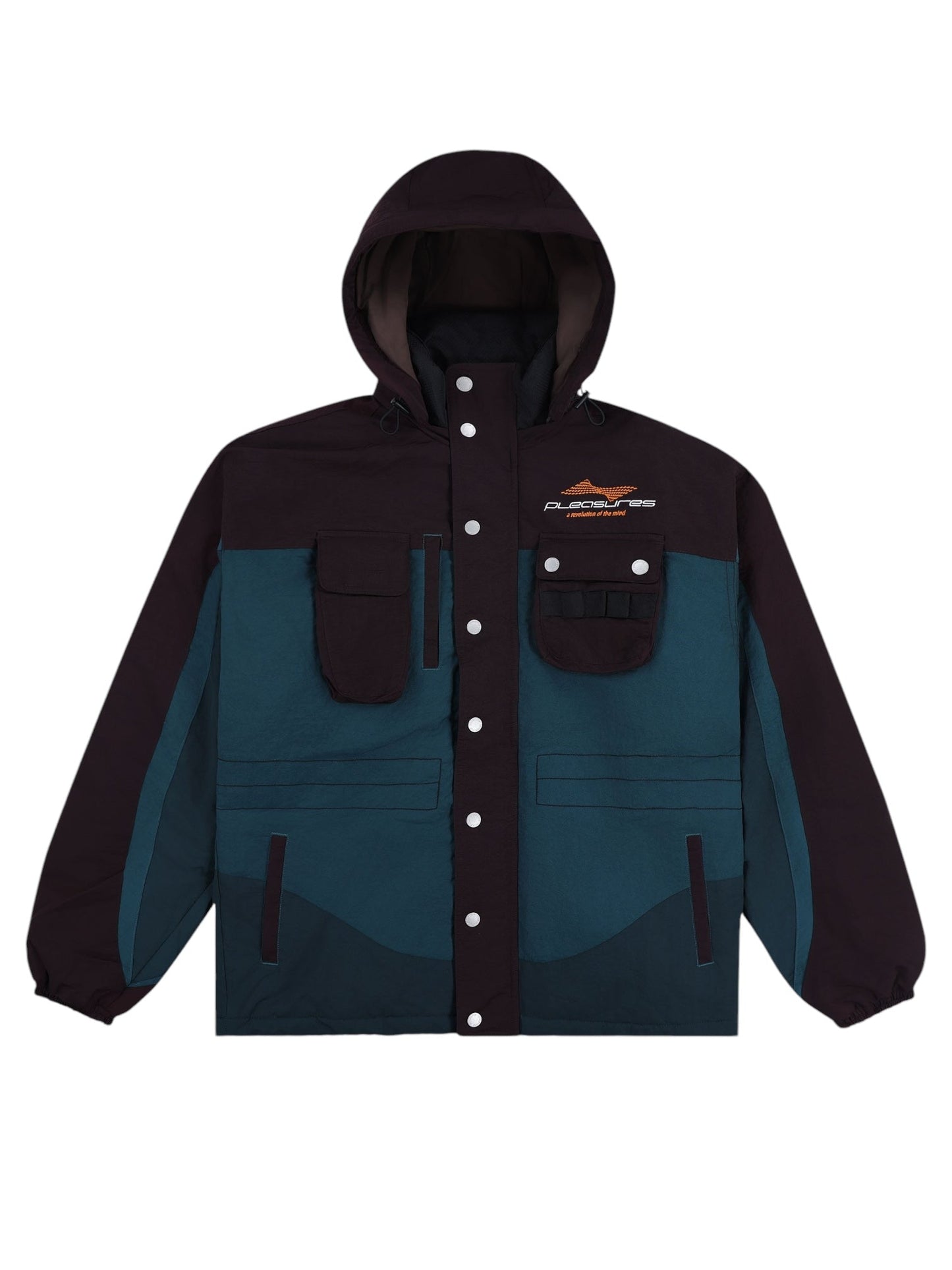 Pleasures Revolution Outdoor Jacket in Black