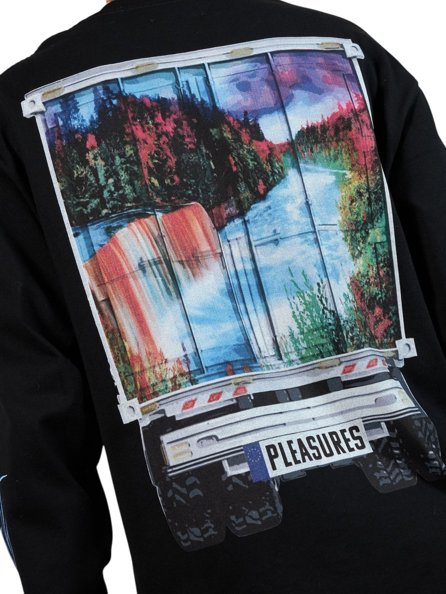 Pleasures Semi Heavyweight Long Sleeve Shirt Black