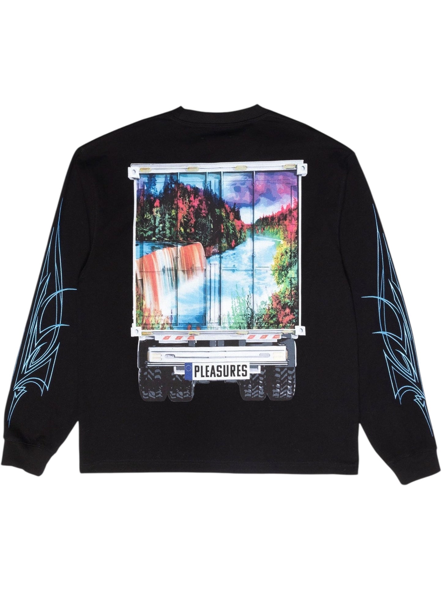 Pleasures Semi Heavyweight Long Sleeve Shirt Black