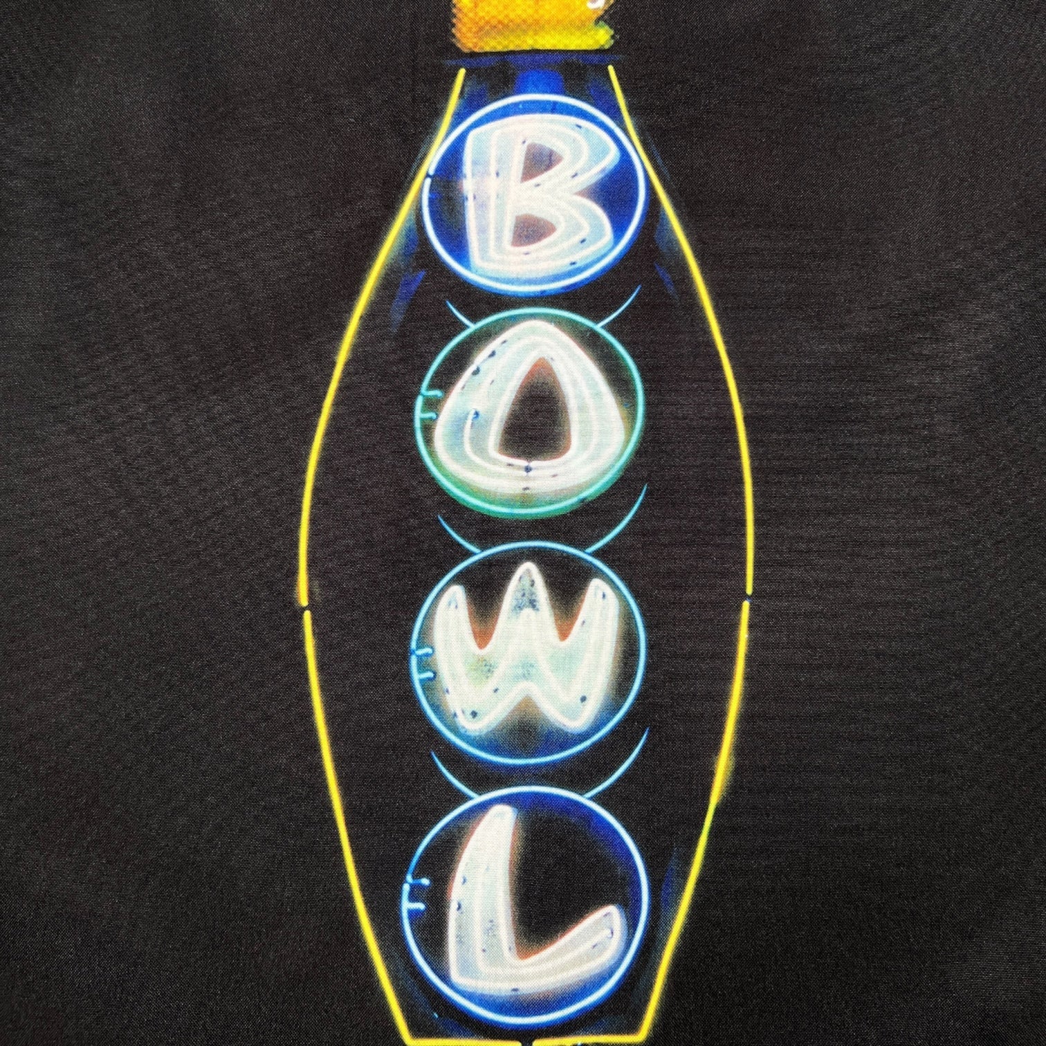 The PLEASURES Time Bowling Button Up Black brings classic bowling style to your wardrobe—perfect for anyone who loves the retro look of old-school lanes and iconic designs.