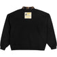 Pleasures Town Polo Sweatshirt Black