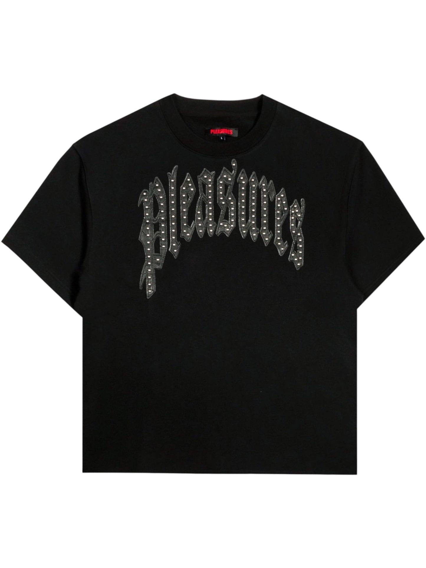 Pleasures Twitch Studded Crewneck Black