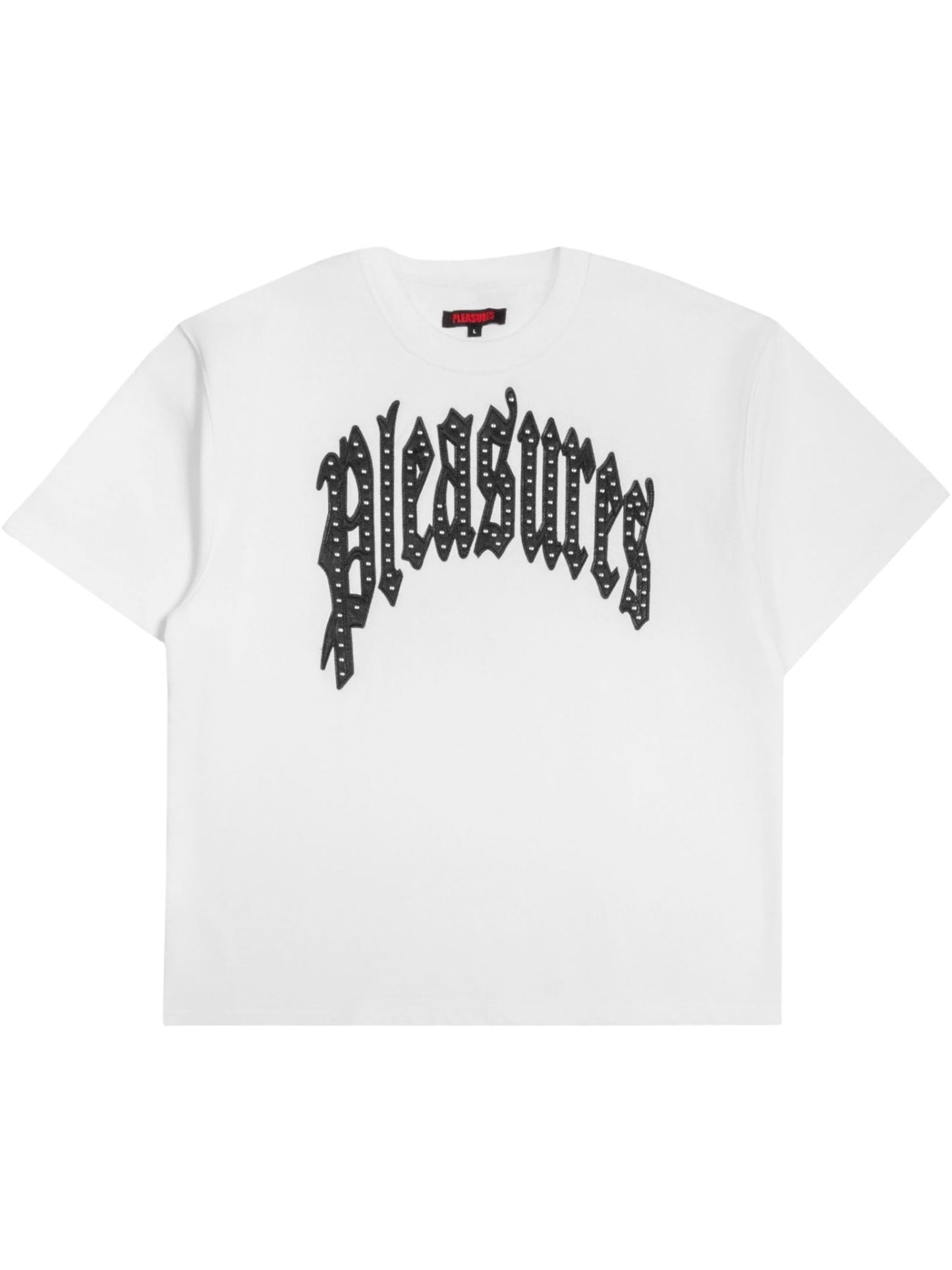 Pleasures Twitch Studded Crewneck  White