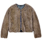 Probus Purple Brand M0040-RFDS426 Reversible Fur Demin Jacket Blue Purple Brand M0040-RFDS426 Reversible Fur Demin Jacket Blue BLUE