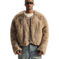 Probus Purple Brand M0040-RFDS426 Reversible Fur Demin Jacket Blue Purple Brand M0040-RFDS426 Reversible Fur Demin Jacket Blue BLUE