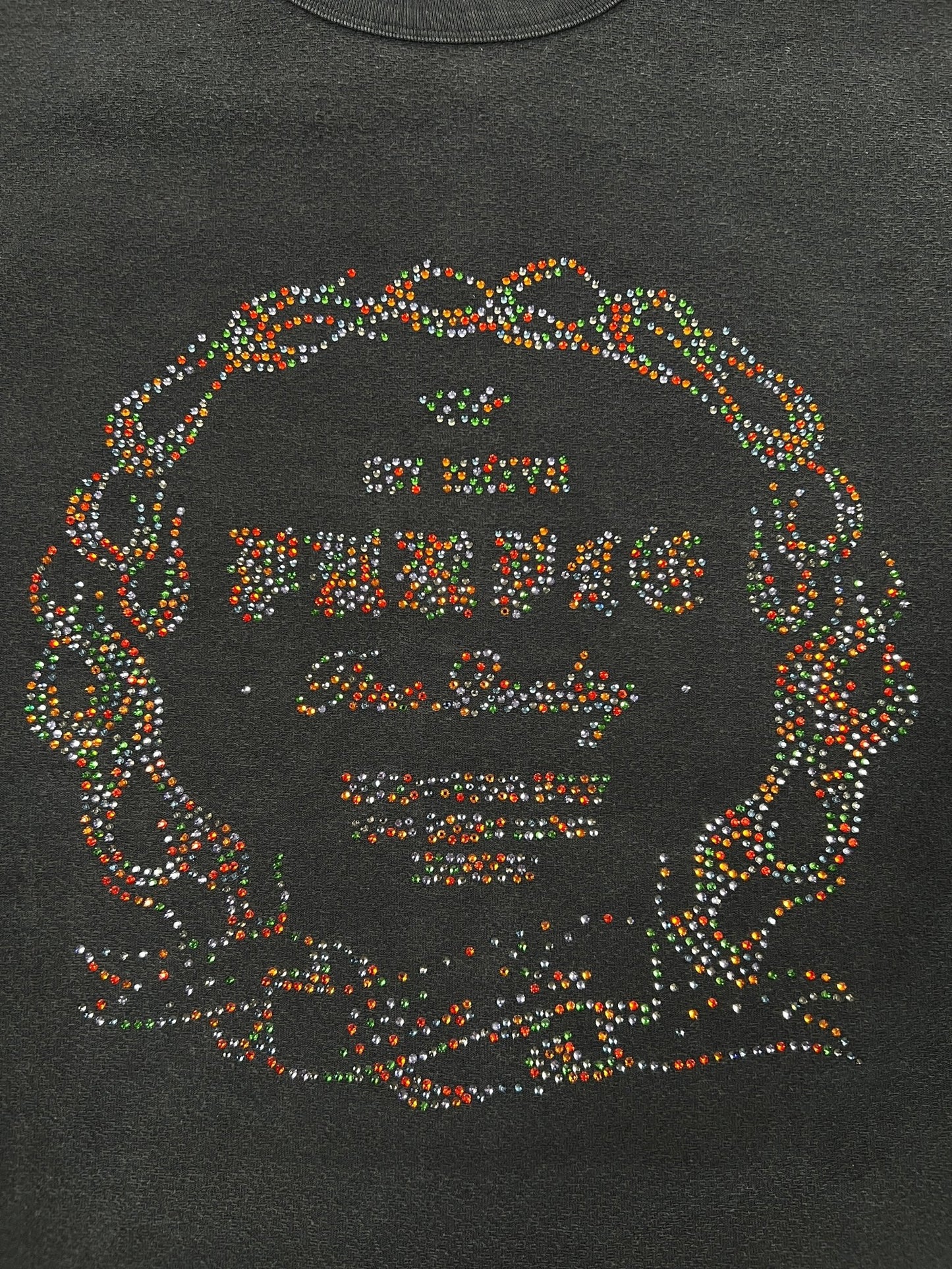 Purple Brand M1057-HTBC126 Hwt Textured Jersey Ss Black