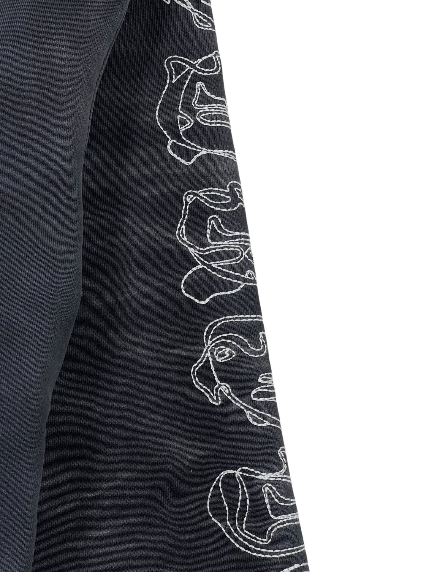 Purple Brand M4104-HFBG425 Heavyweight Fleece Hoodie Black