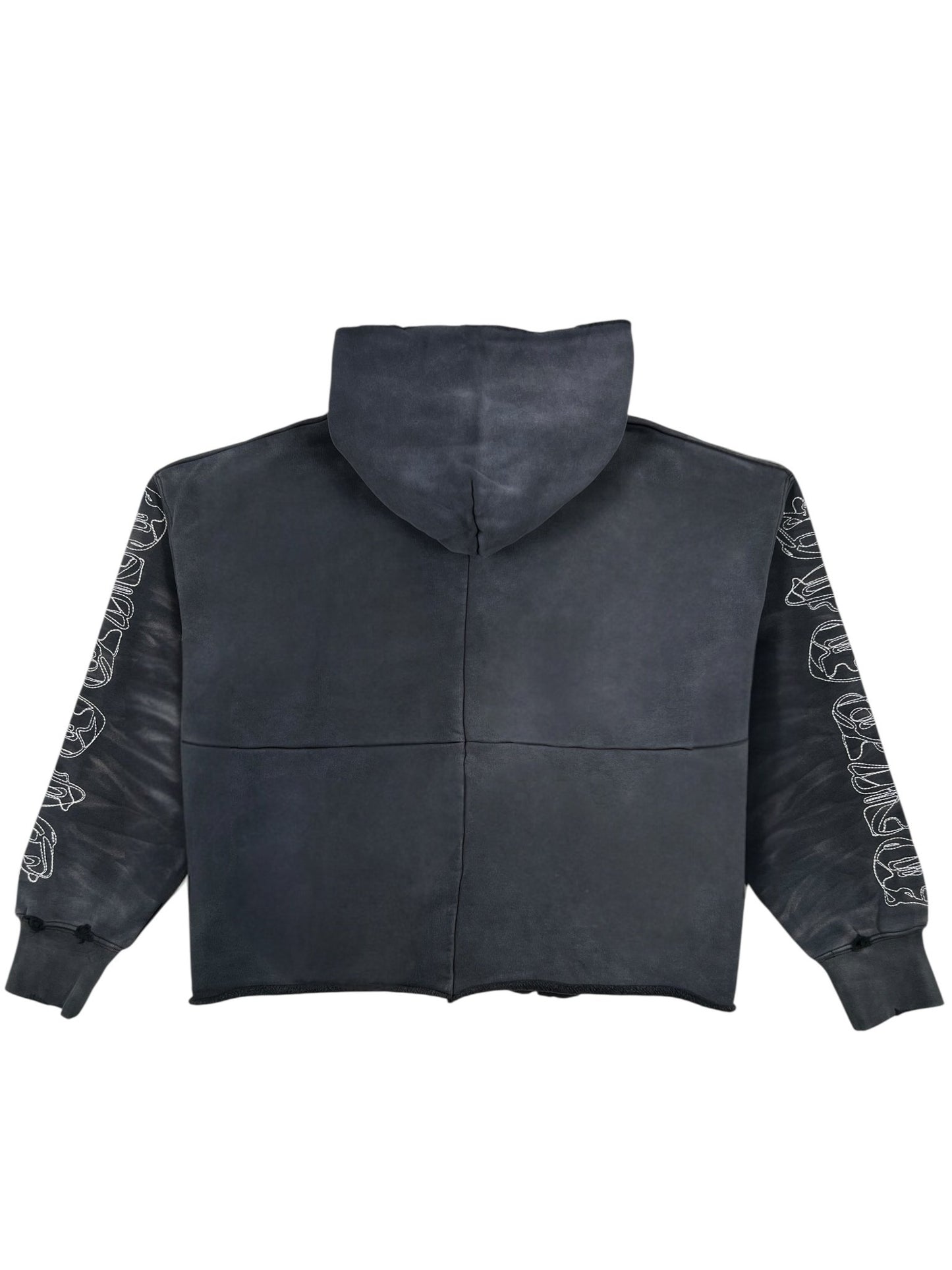 Purple Brand M4104-HFBG425 Heavyweight Fleece Hoodie Black