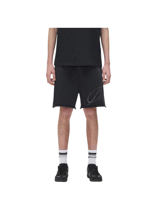 Purple Brand M4218-MWBC326 Midweight Fleece Po Shorts Black