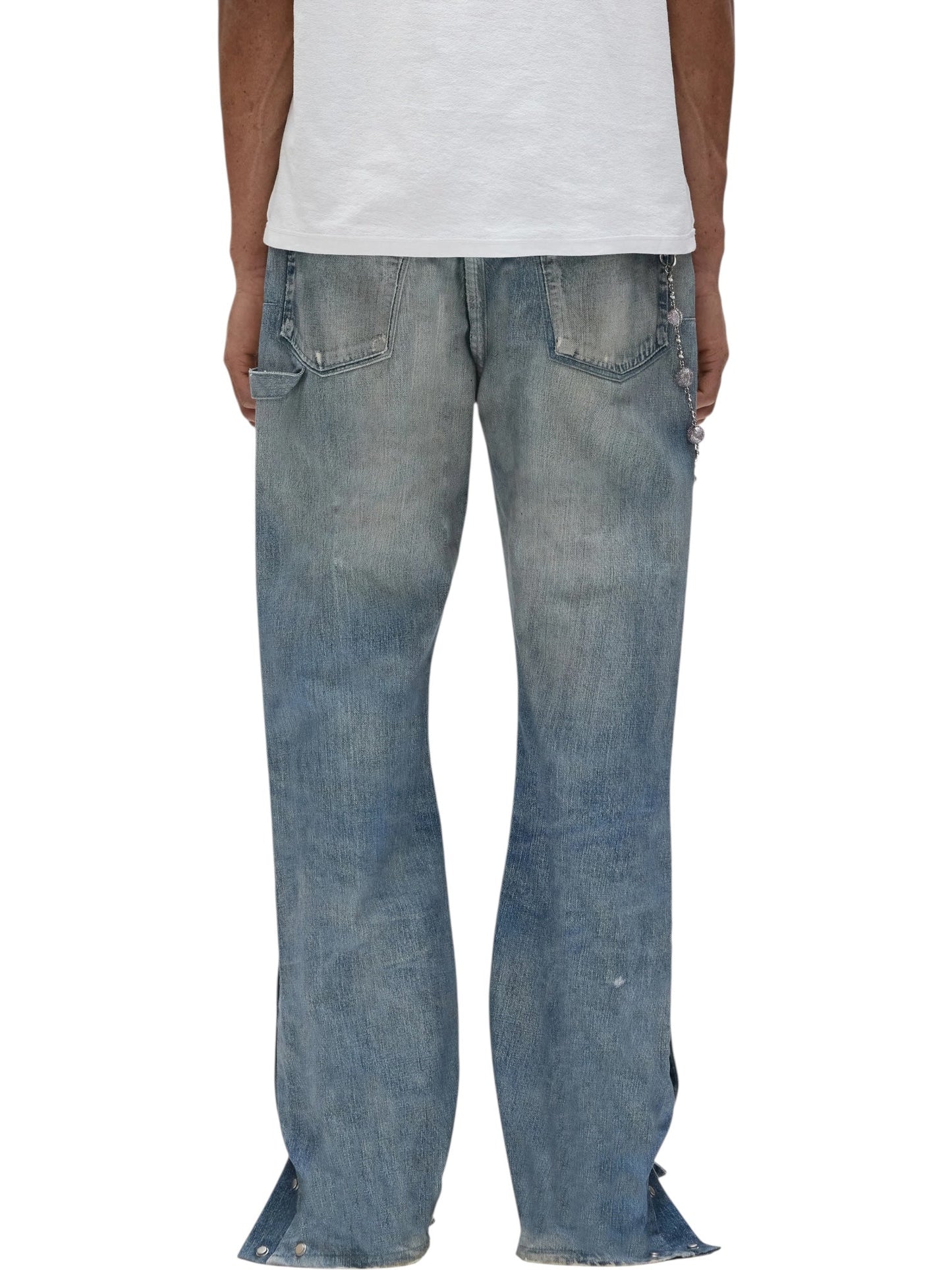 Purple Brand M5005-TBBD325 Twill Snap Carpenter Pant Blue