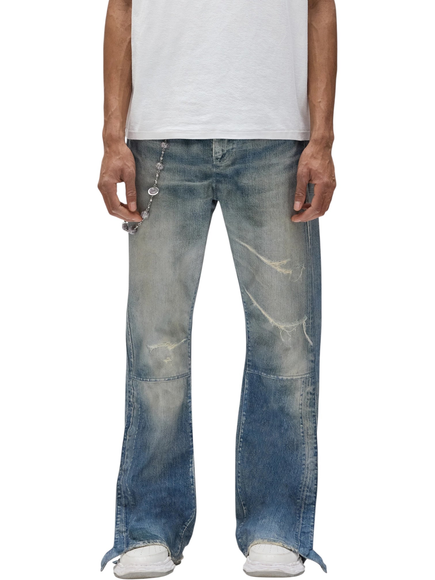 Purple Brand Twill Snap Carpenter Pant Blue | Probus