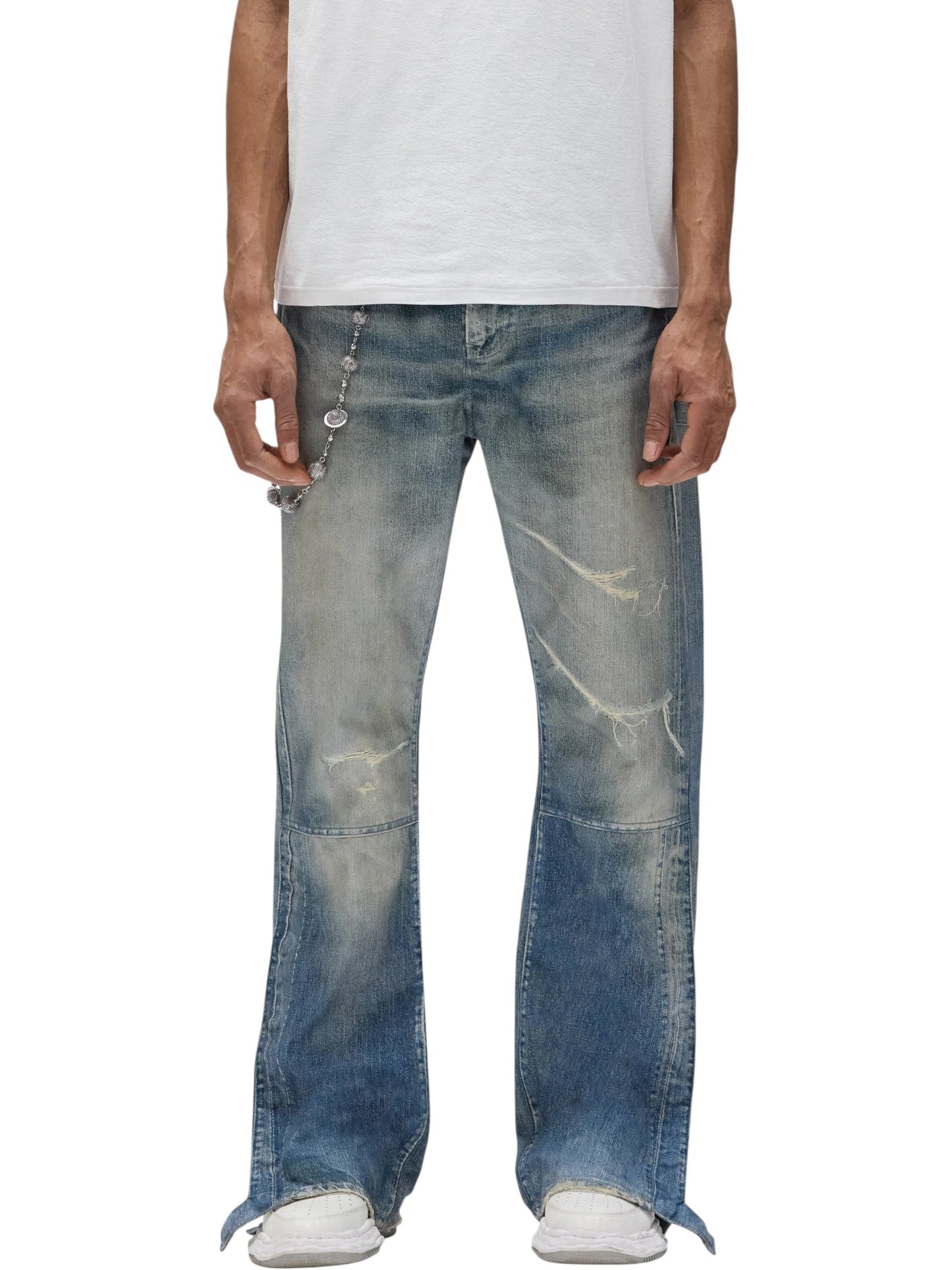 Purple Brand M5005-TBBD325 Twill Snap Carpenter Pant Blue