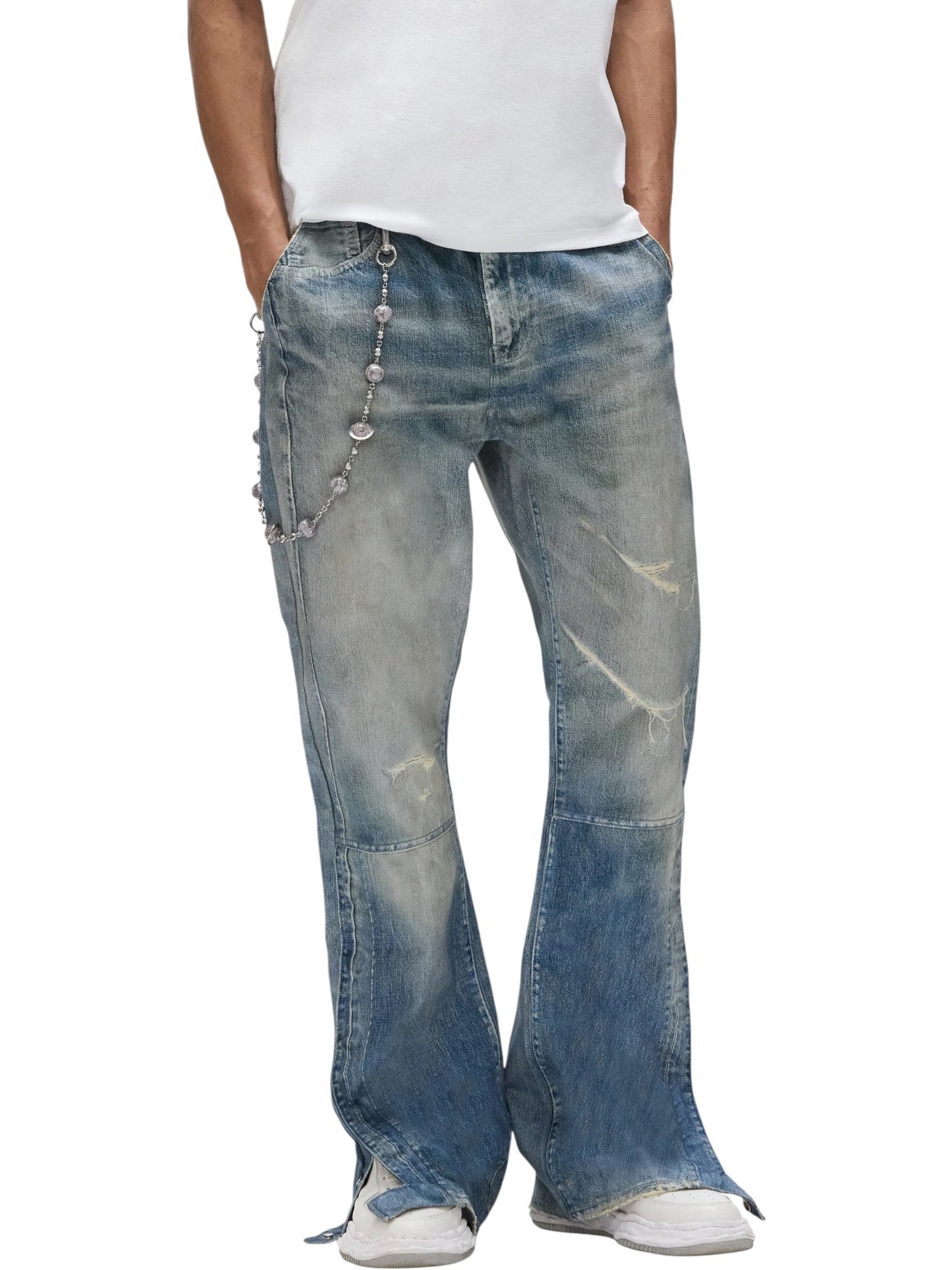 Purple Brand M5005-TBBD325 Twill Snap Carpenter Pant Blue