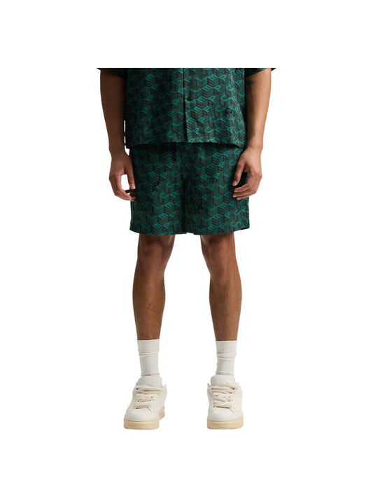 Probus Purple Brand M5028-LYBD326 Lyocell Resort Short Green Purple Brand M5028-LYBD326 Lyocell Resort Short Green GREEN