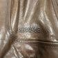Purple Brand M9607-LCDS126 Distressed Leather Bomber Brown