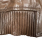 Purple Brand M9607-LCDS126 Distressed Leather Bomber Brown