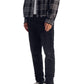 Probus Purple Brand P001-HCBM426 Skinny High Contrast Bling Black Purple Brand P001-HCBM426 Skinny High Contrast Bling Black BLACK