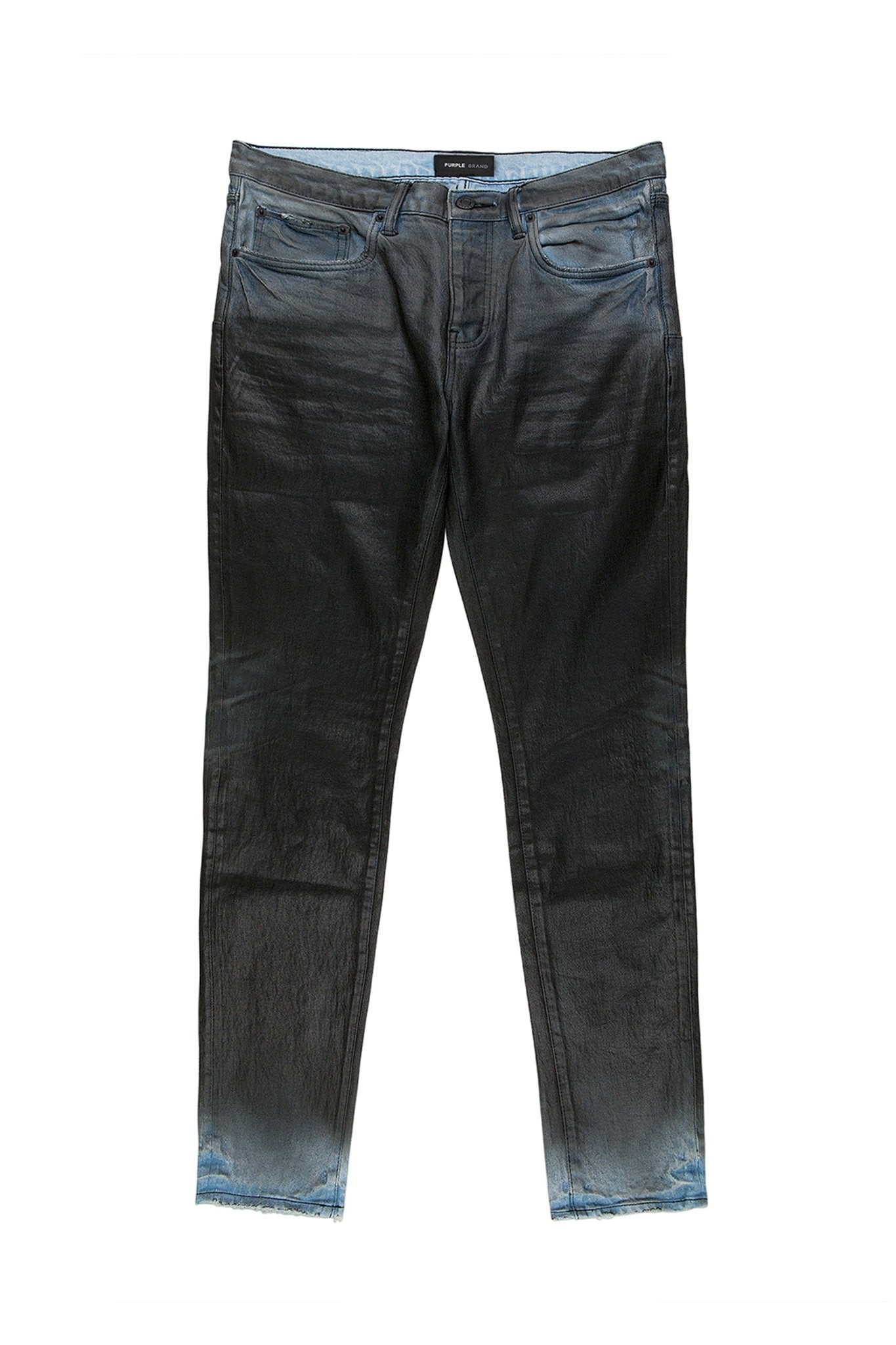 Purple Brand P001-SCBI Skinny Black Coated Indigo