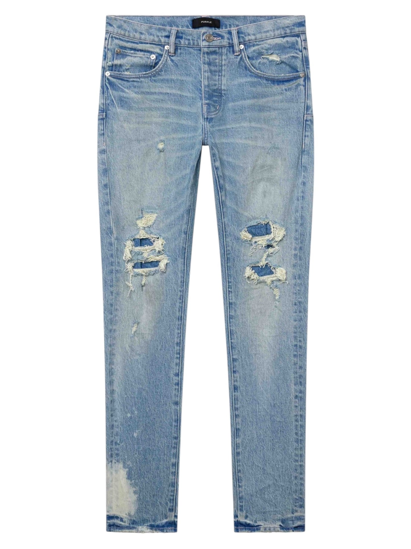 Purple Brand P001-SGRP226 Skinny Garda Repairs Indigo