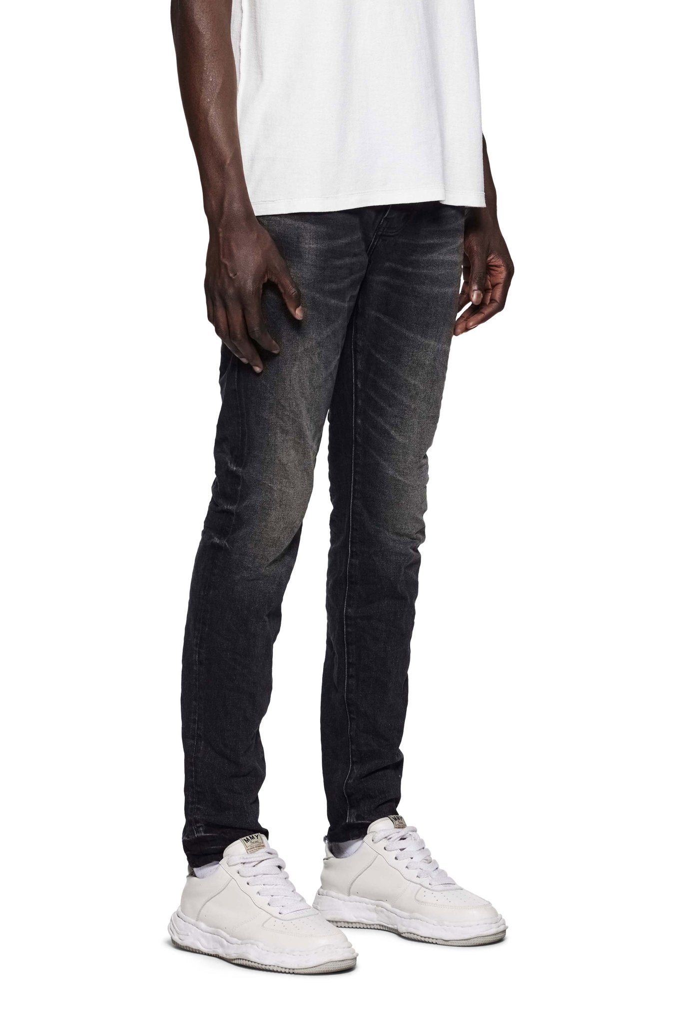 Purple Brand P001-SHGA Skinny Highgate in Black