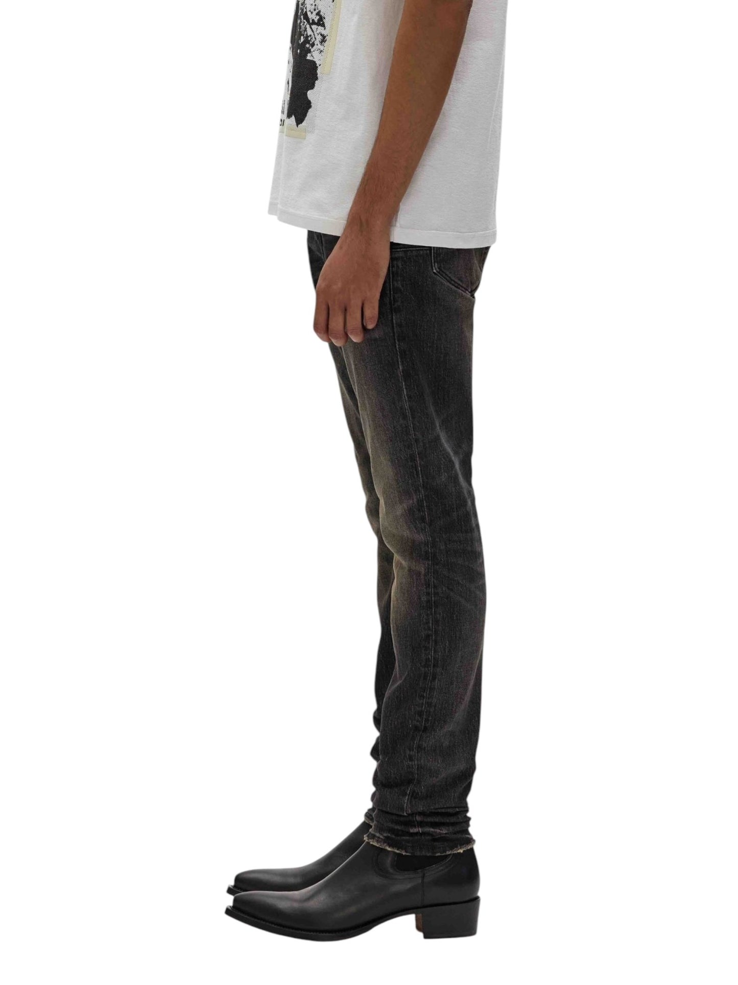 Purple Brand P001-SNWB Skinny Tinted Black