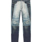 Purple Brand P001-UDBS326 Skinny Upside Down Aop
