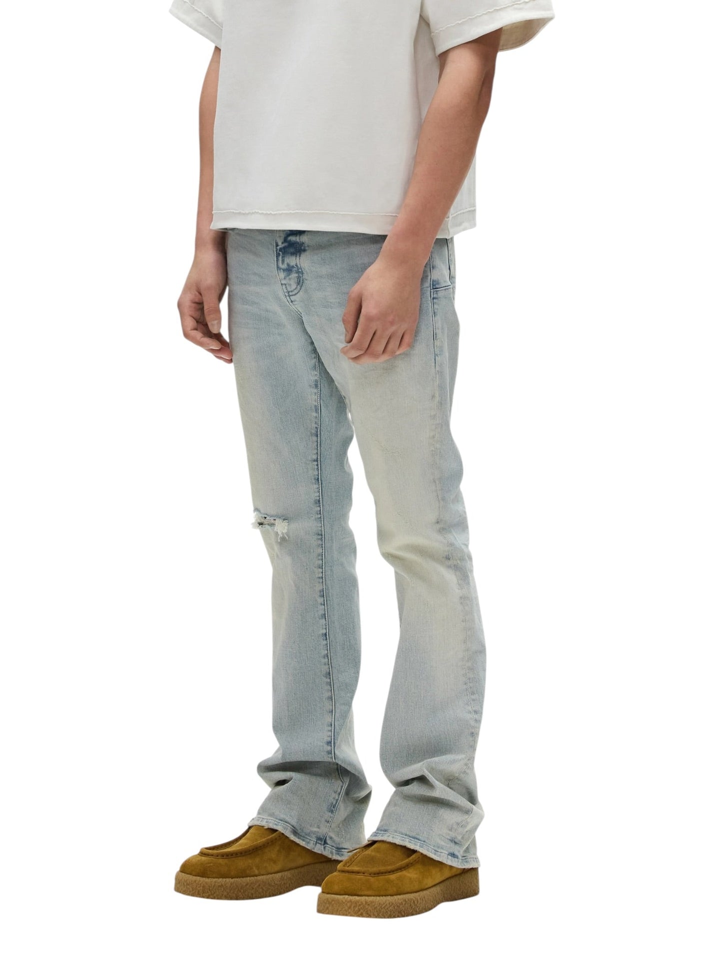 Purple Brand P004-FBLN226 Flare Blowout Indigo