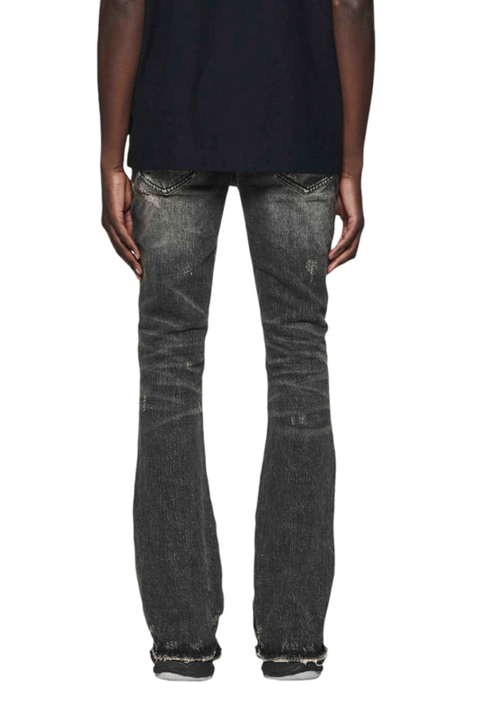 Purple Brand Jeans P001-BOP Black Oil Spill