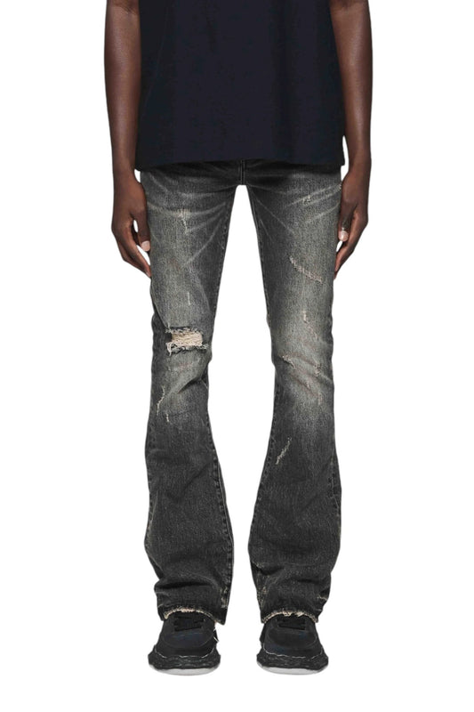 Purple Brand Jeans P001-BOP Black Oil Spill