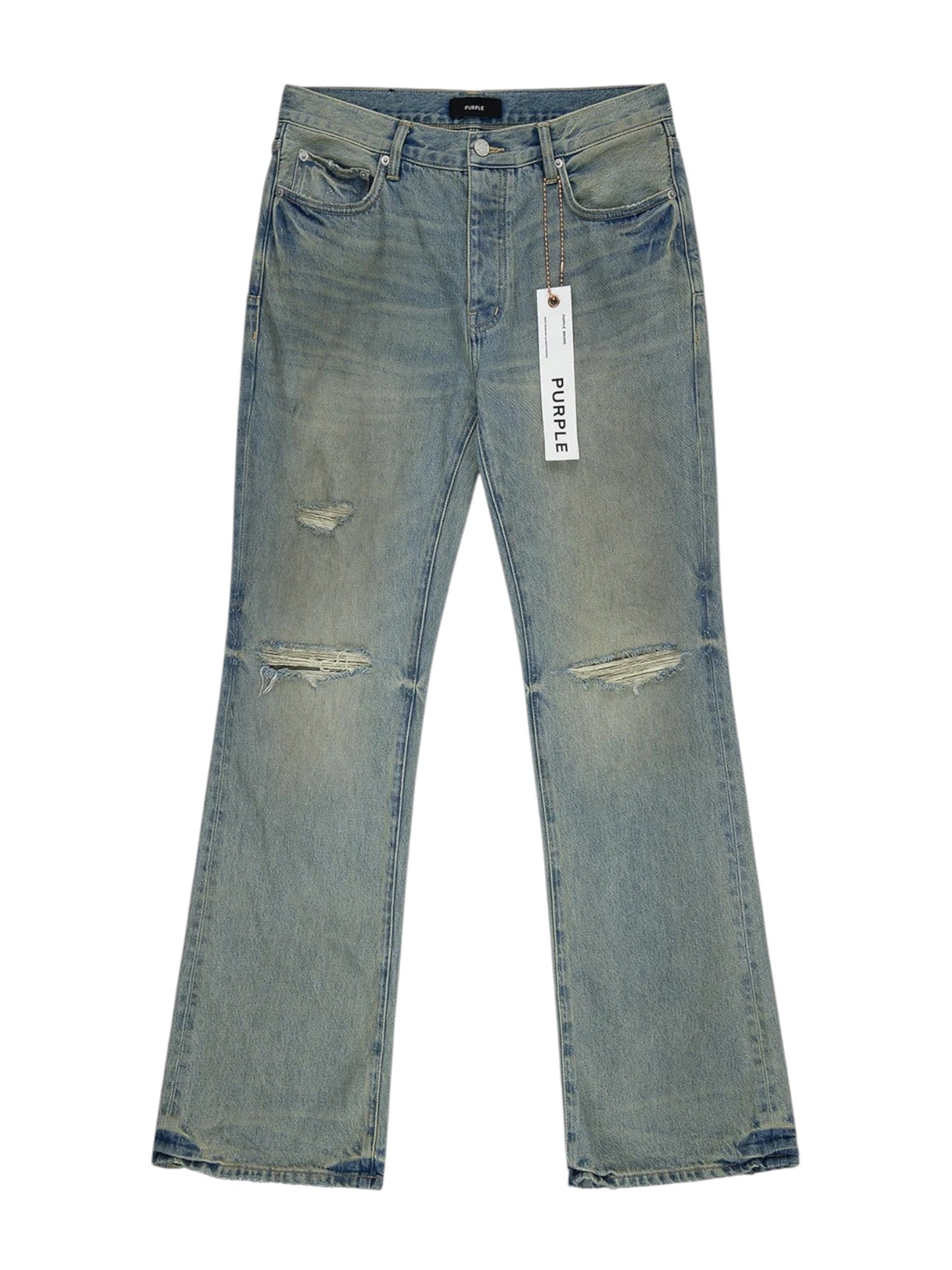Probus Purple Brand P026-DFDR525 Dirty Fade Down Rip Boot Lt Indigo Purple Brand P026-DFDR525 Dirty Fade Down Rip Boot Lt Indigo INDIGO