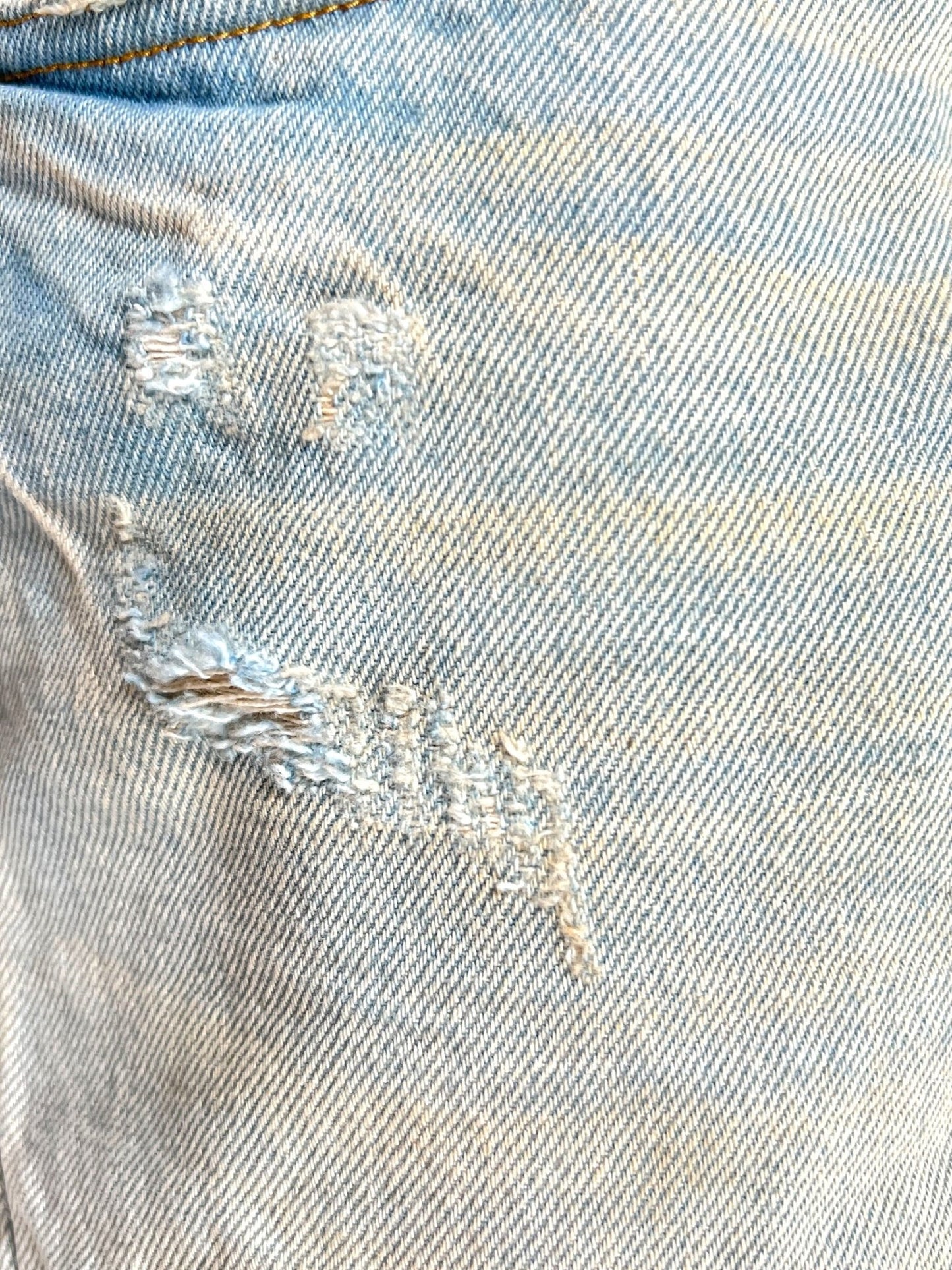 Purple Brand P026-SYDR226 Bootcut Destroy Repair Indigo