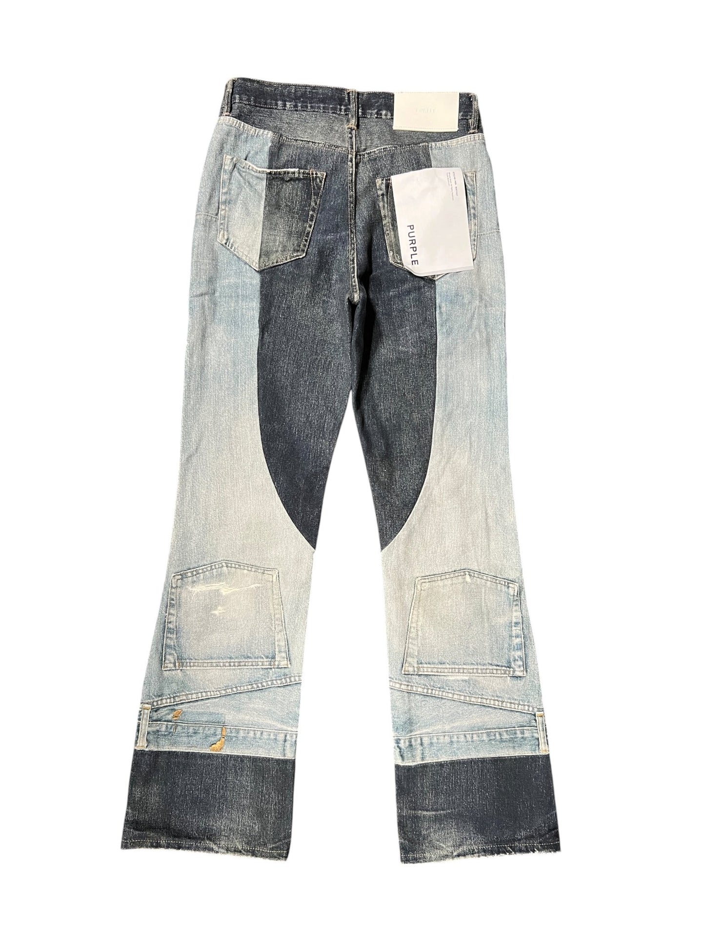 Purple Brand P026-UDBC326 Upside Down Bootcut Aop