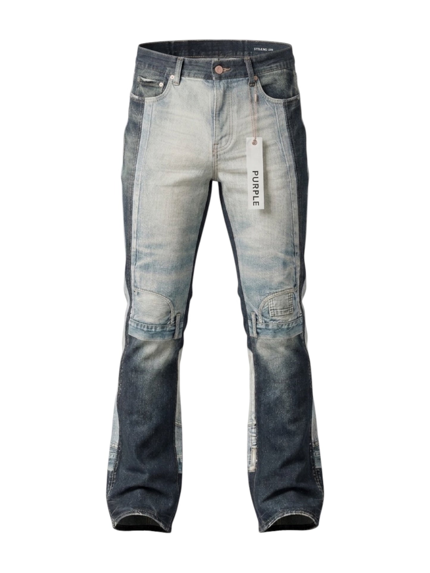 Purple Brand P026-UDBC326 Upside Down Bootcut Aop
