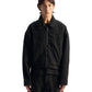 Probus Purple Brand P052-TPBL426 Crop Textured Pearl Jacket Black Purple Brand P052-TPBL426 Crop Textured Pearl Jacket Black Black