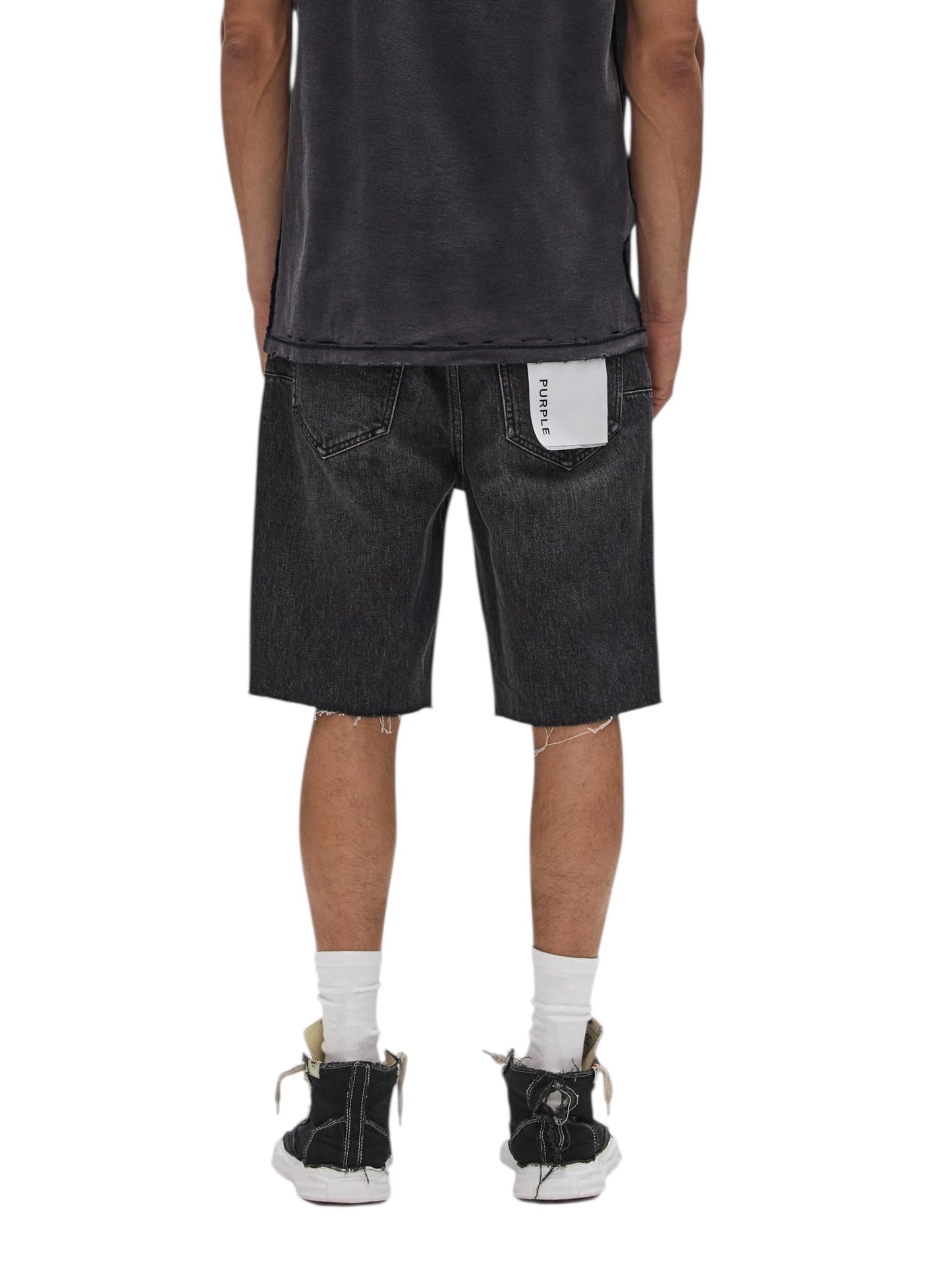 Purple Brand P059-WBLK226 Kamari Shorts Black