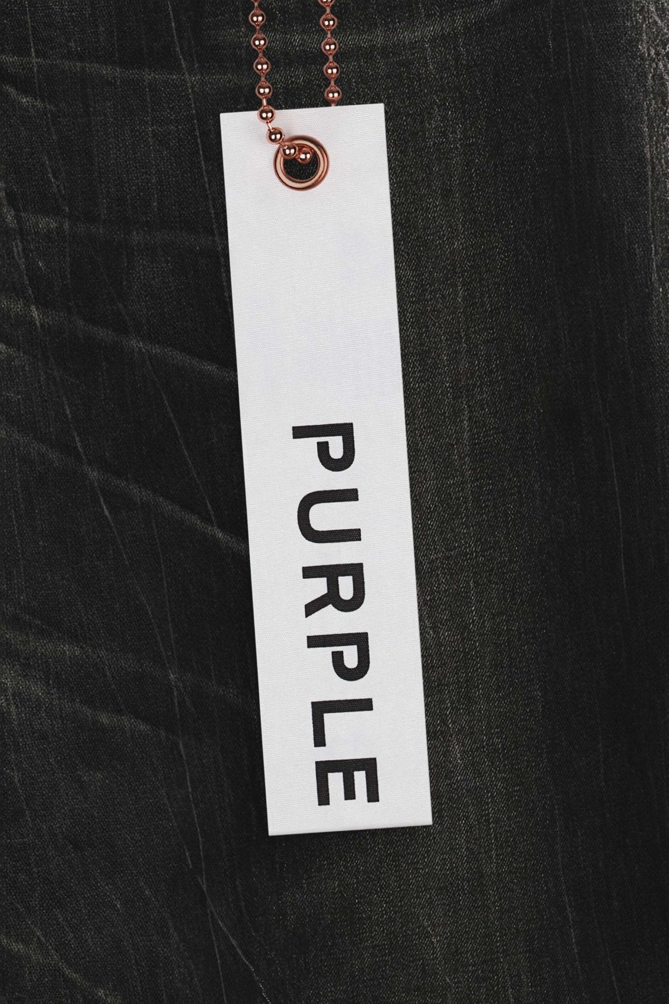 Purple Brand P072-SSFR Super Stack Flare Raw Black