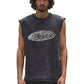 Purple Brand P103-TBDS226 Textured Sleeveless Tee Black