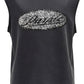Purple Brand P103-TBDS226 Textured Sleeveless Tee Black