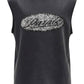 Purple Brand P103-TBDS226 Textured Sleeveless Tee Black