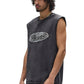 Purple Brand P103-TBDS226 Textured Sleeveless Tee Black