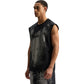 Purple Brand P103-TJBH326 Textured Sleeveless Tee Black